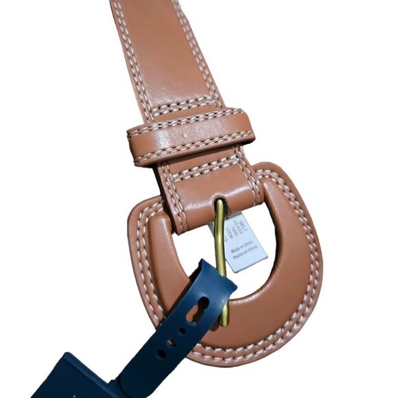 Women's UNIVERSAL THREAD Covered Buckle Thick Belt Large - Picture 2 of 4